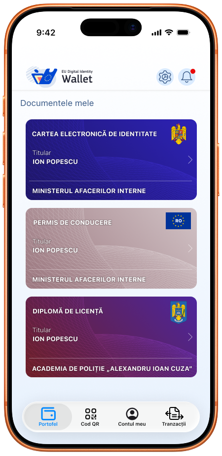 EUDI Wallet illustration